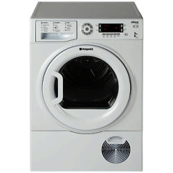Hotpoint Ultima SUTCD97B6PM Freestanding Tumble Dryer, 9kg Load, B Energy Rating, White